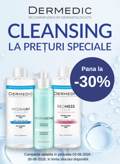 Promotie cu pana la 30% reducere la Dermedic