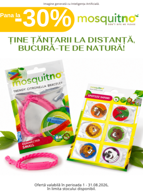 Promotie cu pana la 30% reducere la Mosquitno