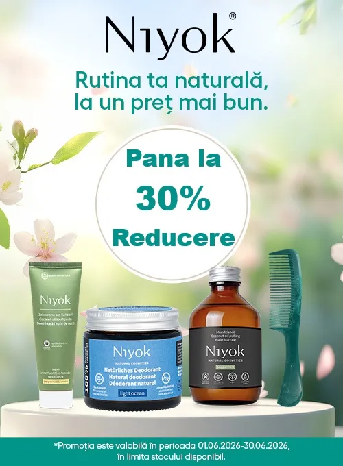 Promotie cu pana la 30% reducere la Niyok