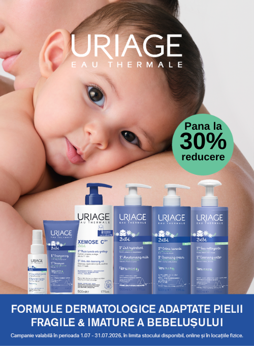 Promotie cu pana la 30% reducere la Uriage