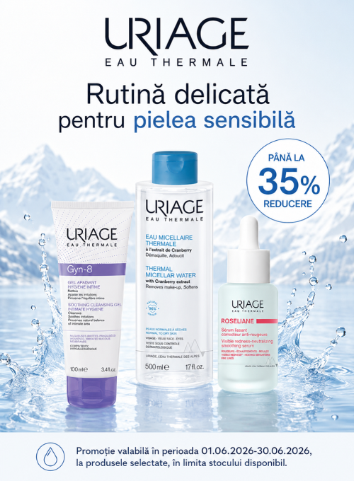 Promotie cu pana la 35% reducere la Uriage