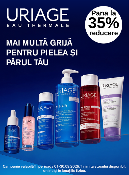 Promotie cu pana la 35% reducere la Uriage