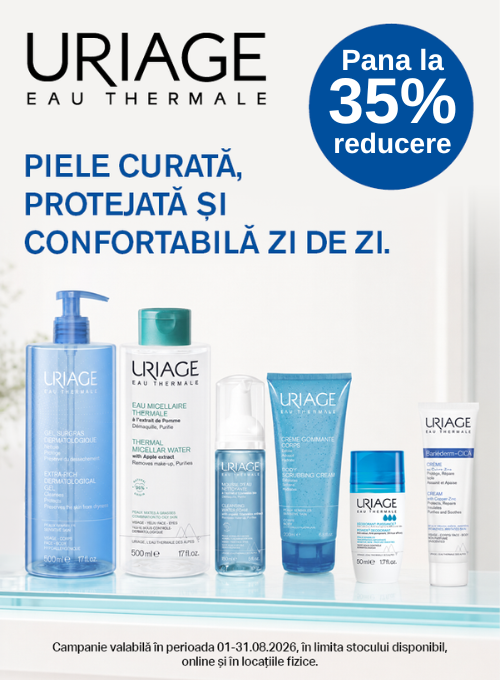 Promotie cu pana la 35% reducere la Uriage