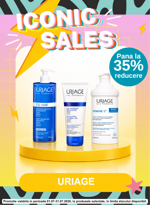 Promotie cu pana la 35% reducere la Uriage - Iconic Sales