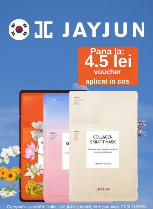 Promotie cu pana la 4.5 lei voucher aplicat in cos la JayJun