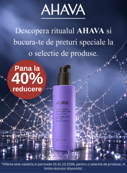 Promotie cu pana la 40% reducere la Ahava