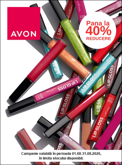 Promotie cu pana la 40% reducere la Avon