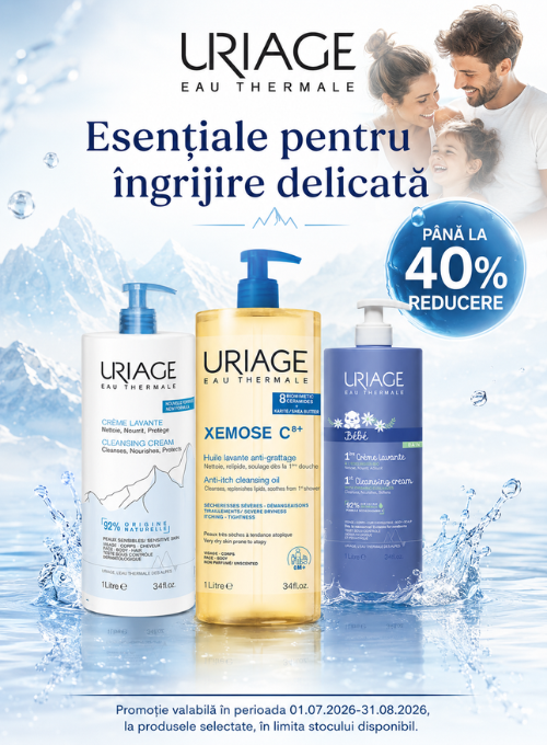 Promotie cu pana la 40% reducere la Uriage