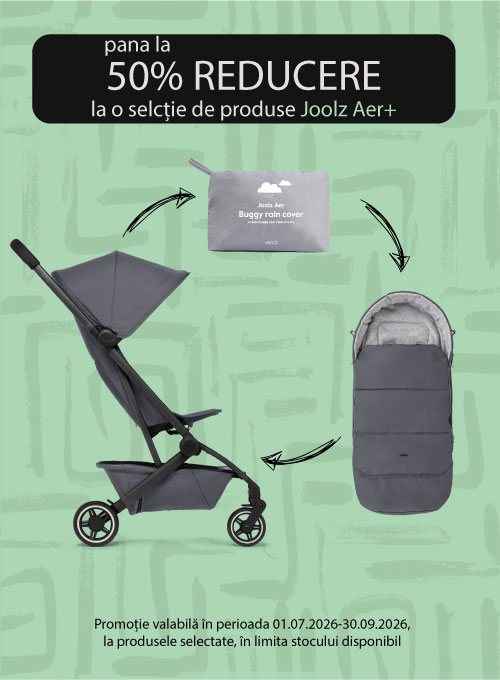 Promotie cu pana la 50% reducere la Joolz