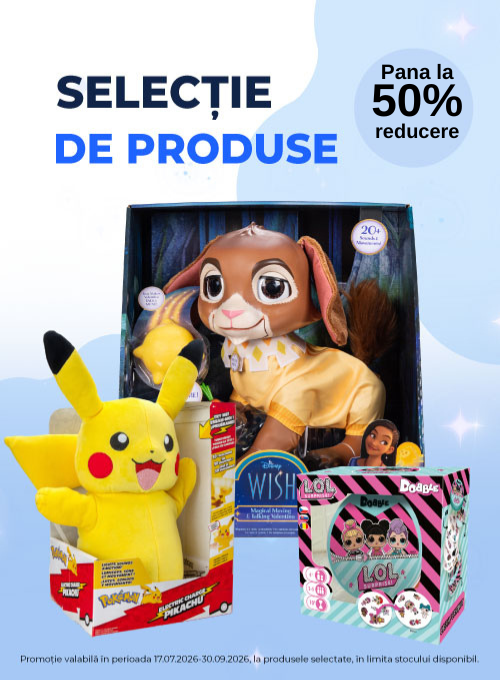 Promotie cu pana la 50% reducere la Jucarii