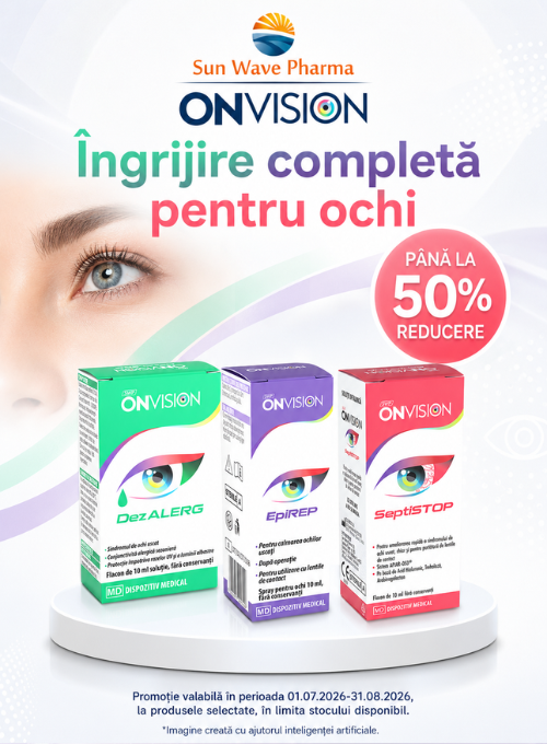 Promotie cu pana la 50% reducere la Sun Wave Pharma