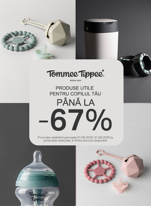 Promotie cu pana la 67% reducere la Tommee Tippee