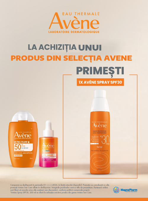 Promotie cu produs promotional Avene