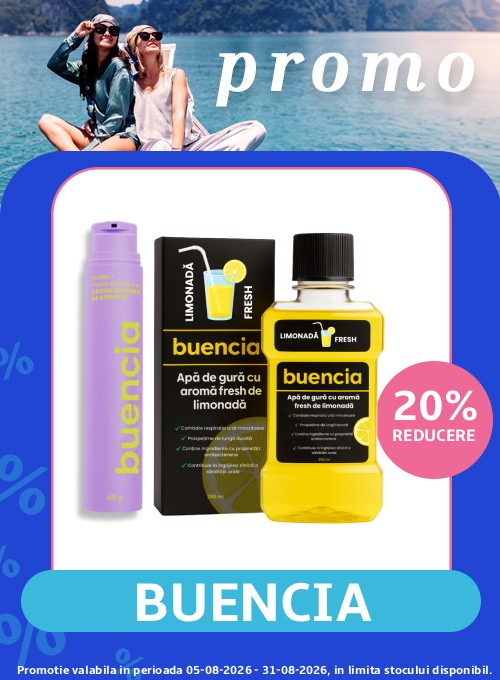 Promotie cu produs promotional Buencia