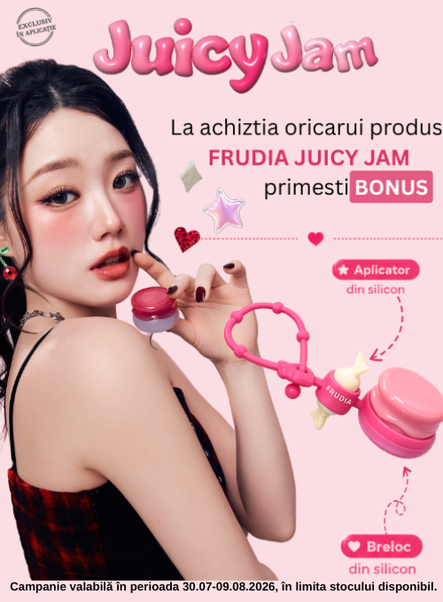 Promotie cu produs promotional Frudia Exclusiv in Aplicatie