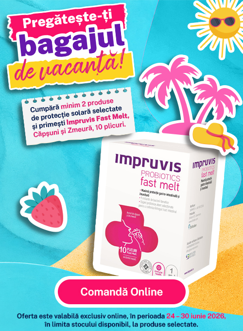 Promotie cu produs promotional Impruvis Fast Melt
