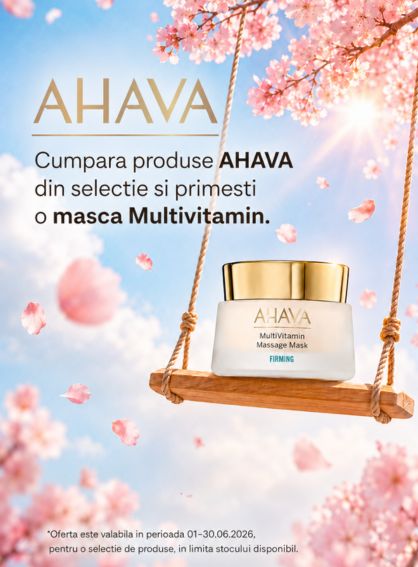 Promotie cu produs promotional la Ahava