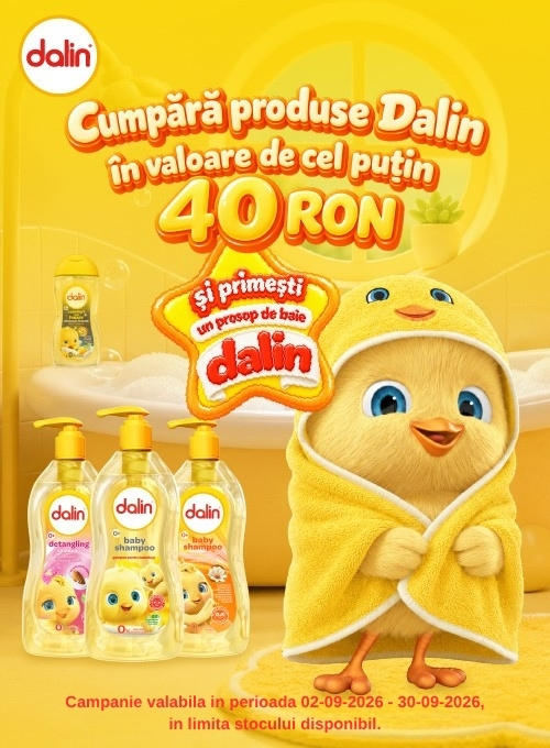 Promotie cu produs promotional la Dalin