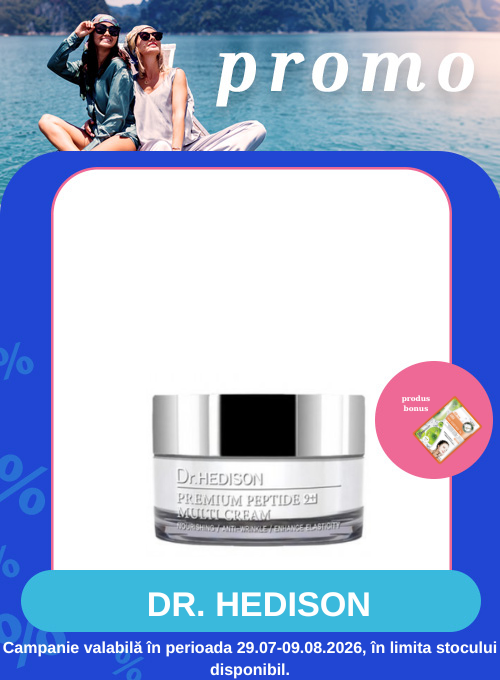Promotie cu produs promotional la Dr. Hedison APLB, Mitomo si Pestlo- Exclusiv in Aplicatie