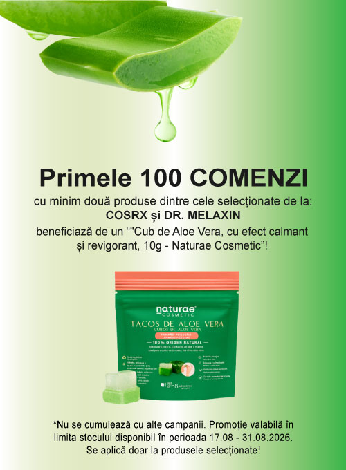 Promotie cu produs promotional la Dr Melaxin si Cosrx