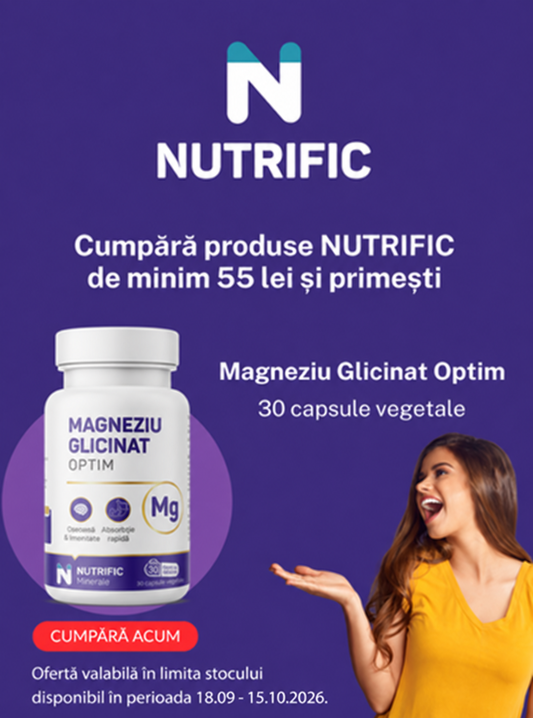Promotie cu produs promotional la Solaris