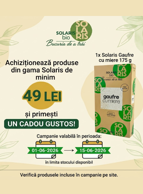 Promotie cu produs promotional Solaris