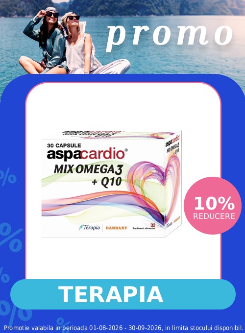 Promotie cu reducere 10% la Aspacardio Terapia