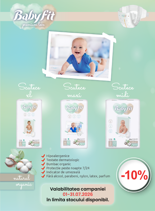 Promotie cu reducere 10% la Babyfit