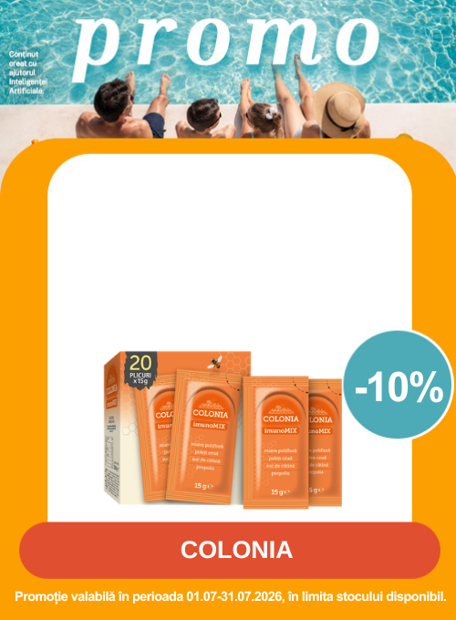 Promotie cu reducere 10% la Colonia