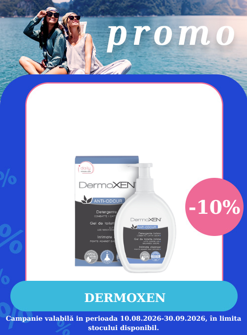 Promotie cu reducere 10% la Dermoxen