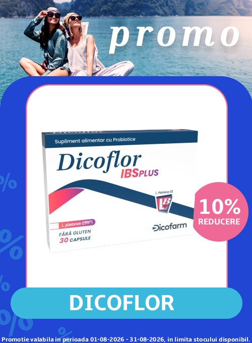 Promotie cu reducere 10% la Dicoflor