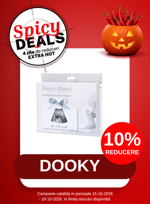 Promotie cu reducere 10% la Dooky - Spicy Deals
