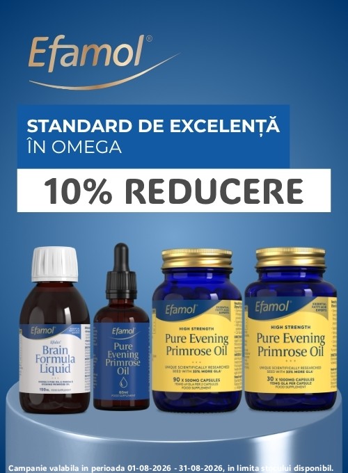Promotie cu reducere 10% la Efamol