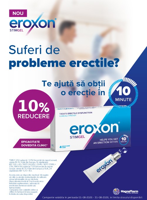 Promotie cu reducere 10% la Eroxon