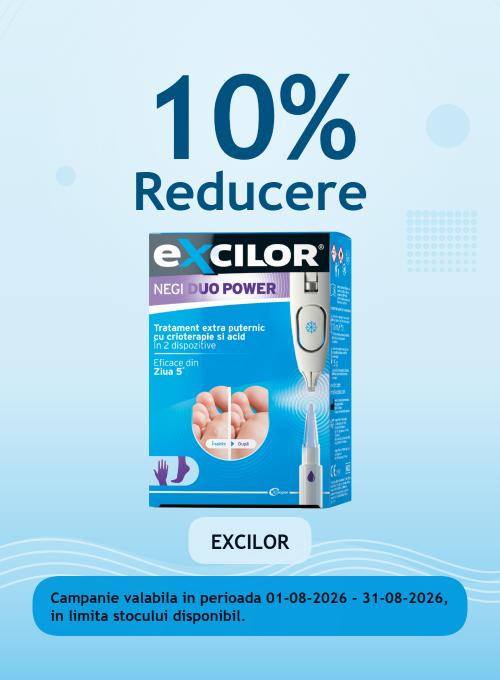 Promotie cu reducere 10% la Excilor