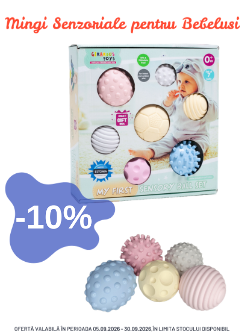 Promotie cu reducere 10% la Gerardo’s Toys