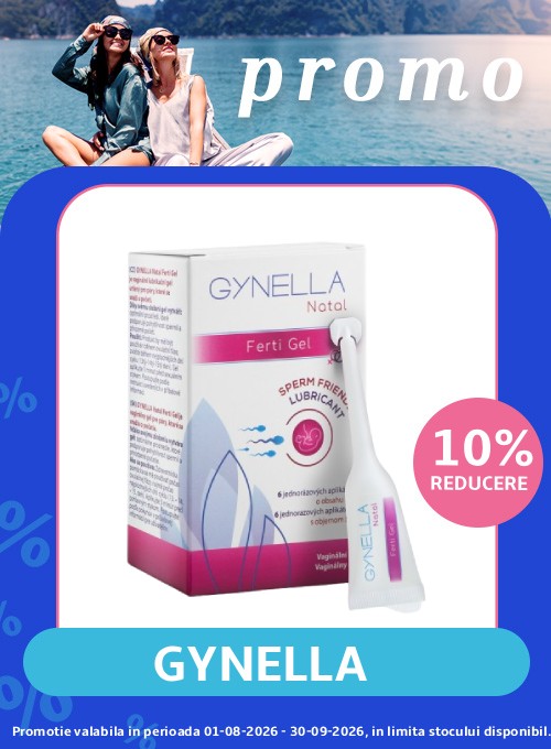 Promotie cu reducere 10% la Gynella 