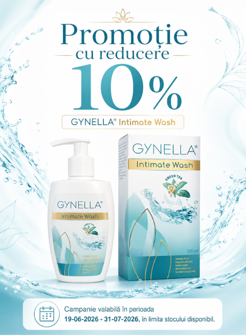 Promotie cu reducere 10% la Gynella