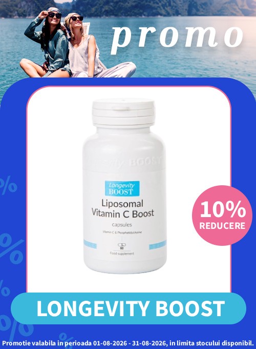 Promotie cu reducere 10% la Longevity Boost