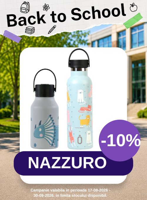 Promotie cu reducere 10% la Nazzuro - Back to School