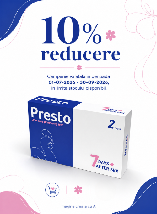 Promotie cu reducere 10% la Presto