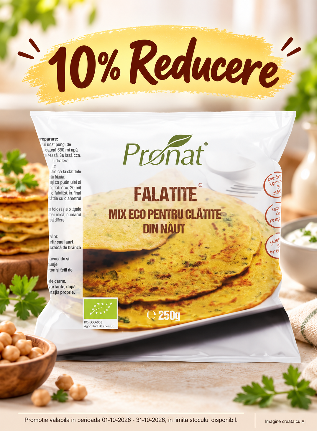 Promotie cu reducere 10% la PRONAT