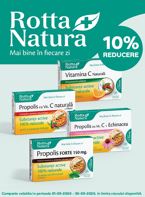 Promotie cu reducere 10% la Rotta Natura
