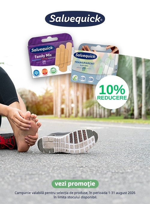 Promotie cu reducere 10% la Salvequick