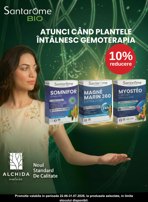 Promotie cu reducere 10% la Santarome