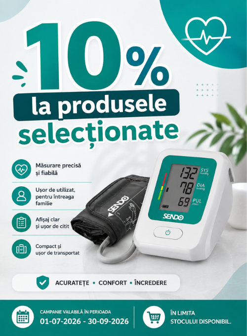 Promotie cu reducere 10% la Sendo