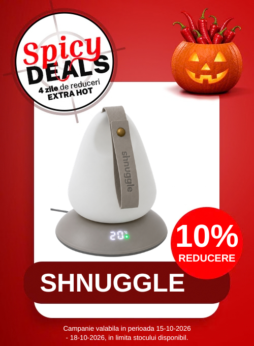 Promotie cu reducere 10% la Shnuggle - Spicy Deals