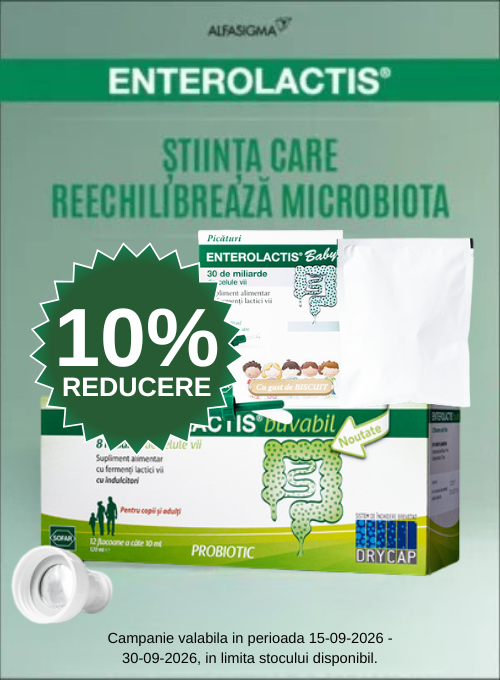 Promotie cu reducere 10% la Sofar - Enterolactis