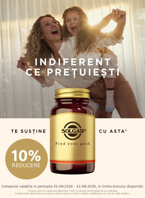 Promotie cu reducere 10% la Solgar