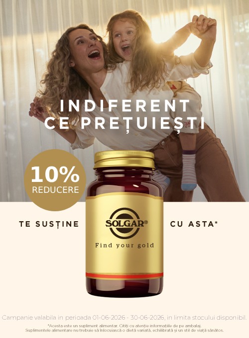 Promotie cu reducere 10% la Solgar